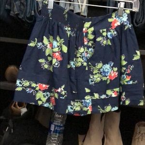 Floral skirt